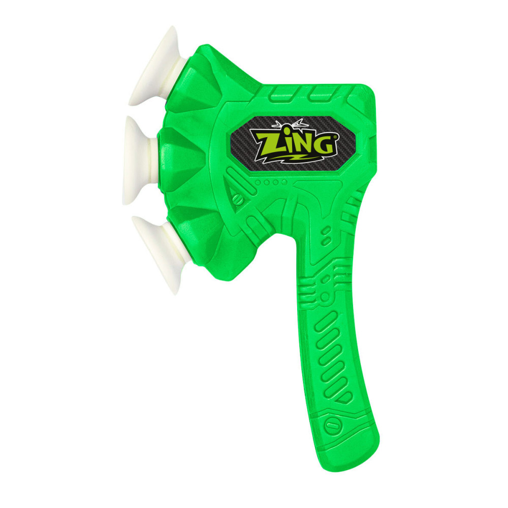 Zing Air Storm ZAX - іграшкова сокира на присосках • Зелений (ZG508G)