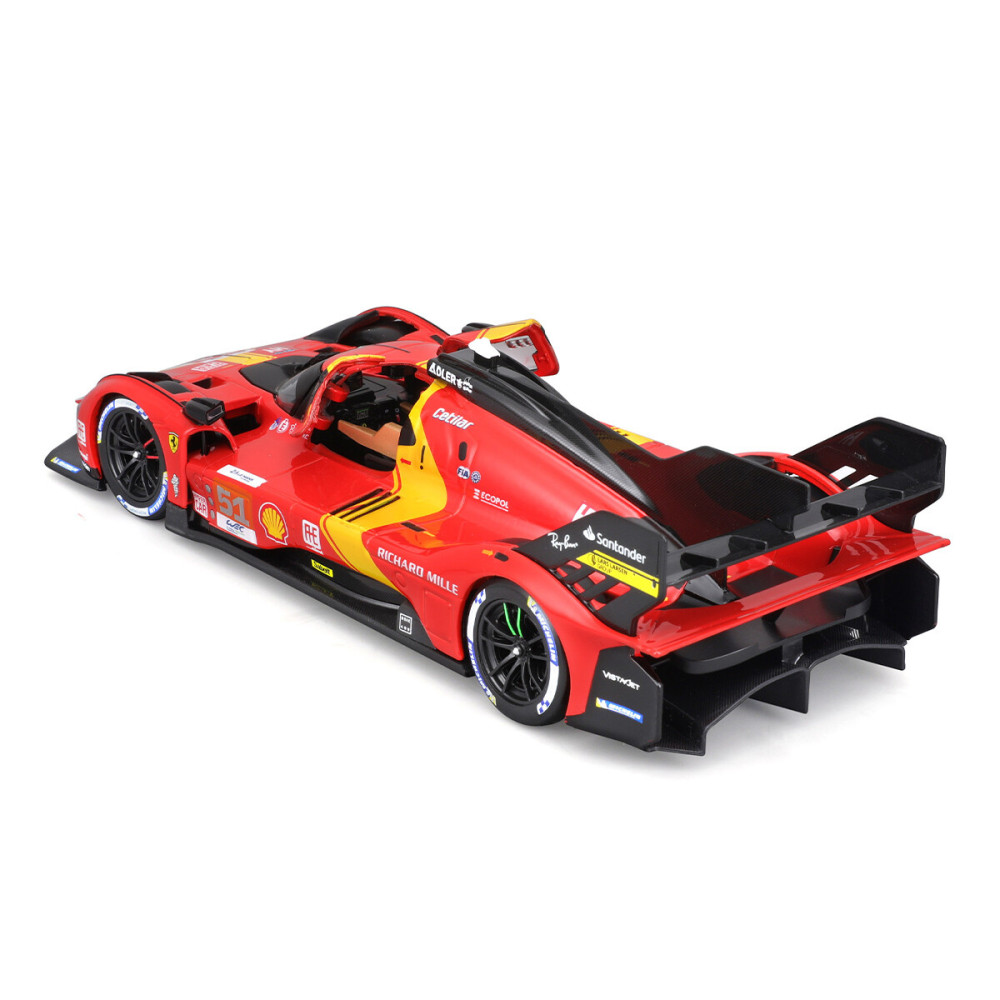 Bburago Ferrari 499P LMH Kit - авто-конструктор 1:24 (18-26587)