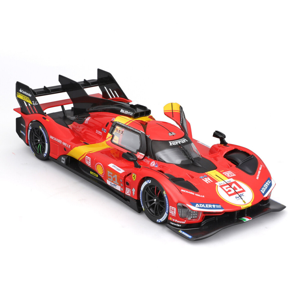 Bburago Ferrari 499P LMH Kit - авто-конструктор 1:24 (18-26587)