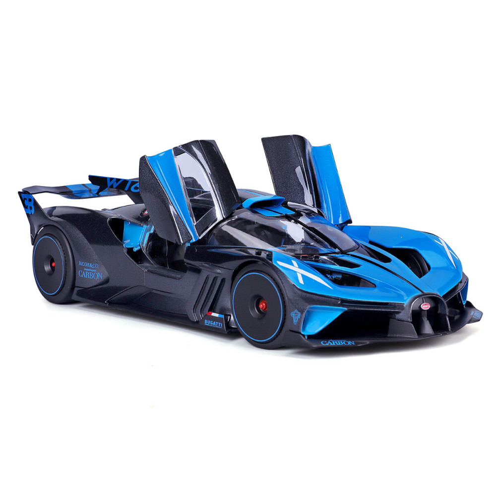 Bburago Bugatti Bolide 1:18 - автомодель • Чорно-синій (18-11047 BU)