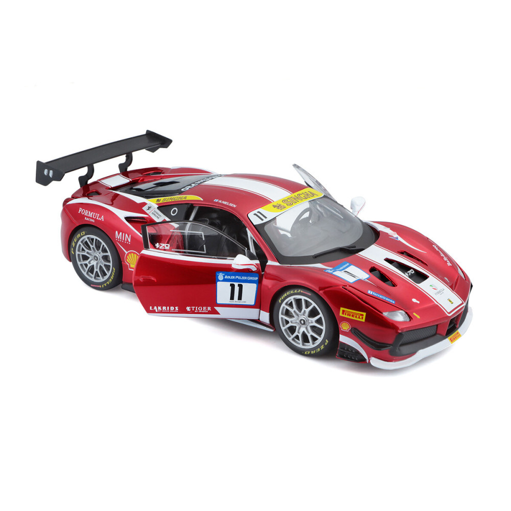 Bburago Ferrari 488 Challenge 1:24 - автомодель • Червоний (18-26308)