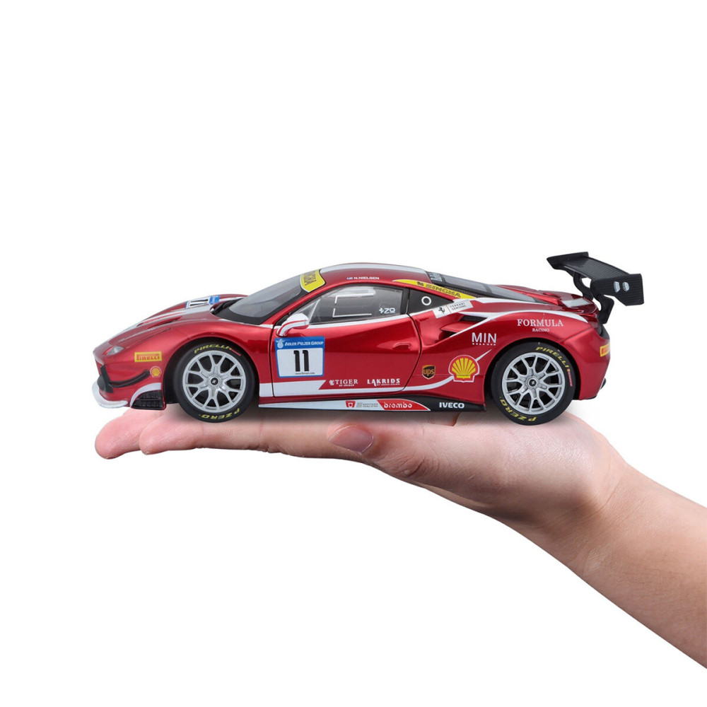 Bburago Ferrari 488 Challenge 1:24 - автомодель • Червоний (18-26308)