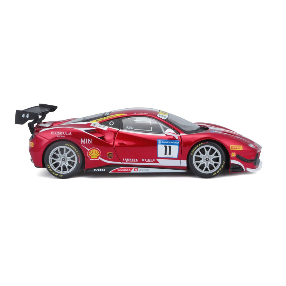 Bburago Ferrari 488 Challenge 1:24 - автомодель • Червоний (18-26308)