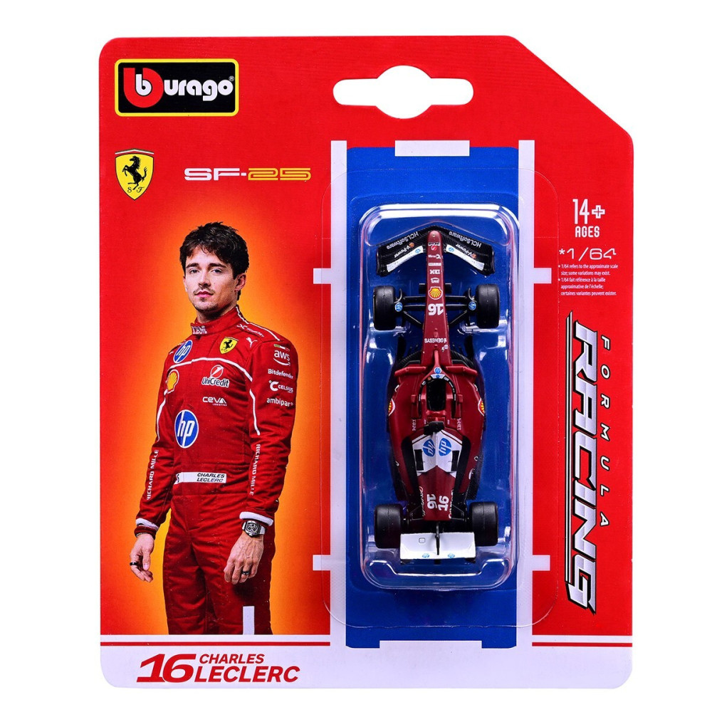 Bburago Ferrari SF-25 - автомодель 1:64 (18-56801)