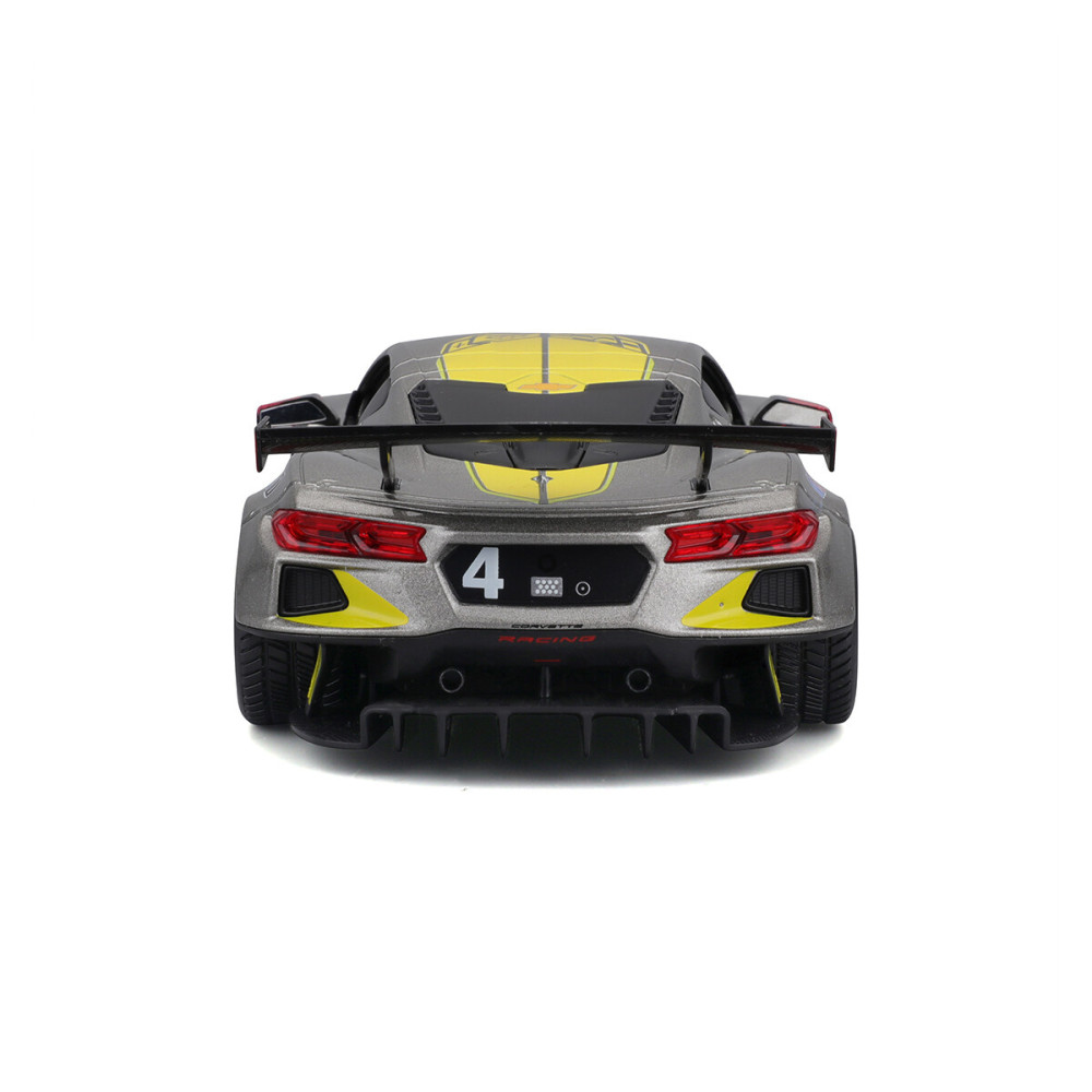 Bburago Chevrolet Corvette C8.R 1:24 - автомодель • Сірий (18-28024)