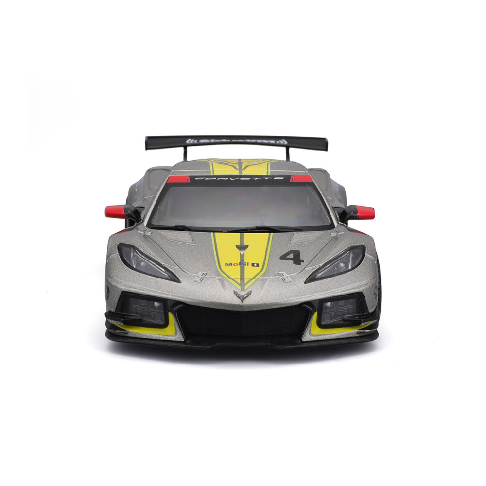 Bburago Chevrolet Corvette C8.R 1:24 - автомодель • Сірий (18-28024)