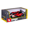Bburago Porsche 963 1:24 - автомодель • Біло-червоний (18-28022)