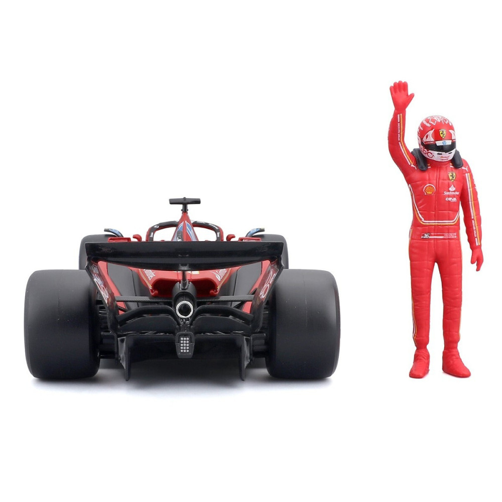 Bburago Ferrari SF-24 з фігуркою - автомодель 1:24 (18-26823)