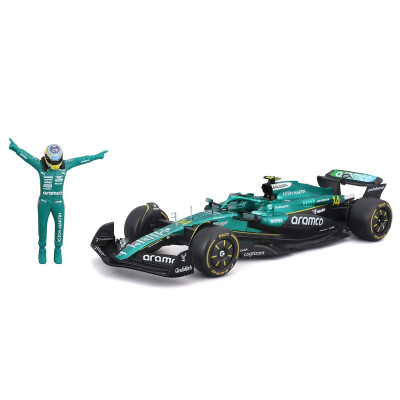 Bburago Aston Martin AMR25 с фигуркой - автомодель 1:24 (18-28071 (#14)) Bburago Aston Martin AMR25 с фигуркой - автомодель 1:24 (18-28071 (#14))