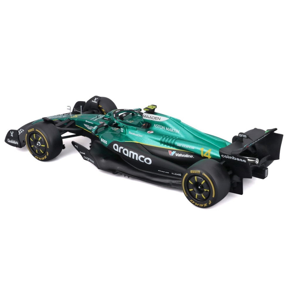 Bburago Aston Martin AMR25 з фігуркою - автомодель 1:24 (18-28071 (#14)) Bburago Aston Martin AMR25 з фігуркою - автомодель 1:24 (18-28071 (#14))