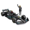 Bburago Mercedes-AMG F1 W14 E Performance 1:24 - автомодель з фігуркою • Чорний (18-28037)