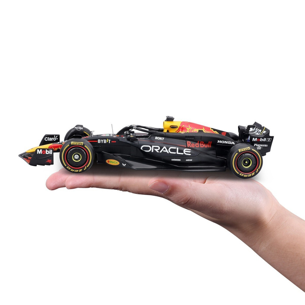 Bburago Oracle Red Bull Racing RB20 з фігуркою - автомодель 1:24 (18-28060 (#1)) Bburago Oracle Red Bull Racing RB20 з фігуркою - автомодель 1:24 (18-28060 (#1))