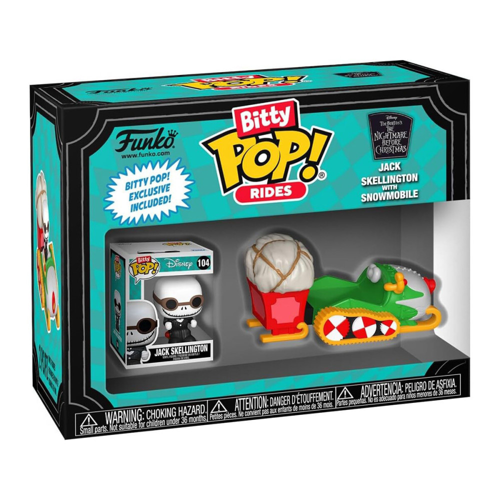 Funko BITTY POP! Ride Джек Скеллінгтон і снігохід - набір ігрових фігурок (83624) Funko BITTY POP! Ride Джек Скеллінгтон і снігохід - набір ігрових фігурок (83624)