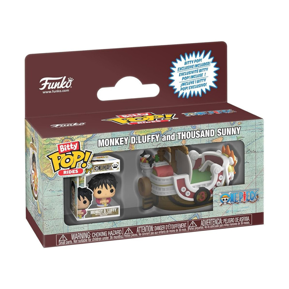 Funko BITTY POP! Ride Саузенд Санні та Луффі - набір ігрових фігурок (92965)