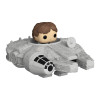 Funko BITTY POP! Ride Хан Соло й Тисячолітній сокіл - набір ігрових фігурок (83623)