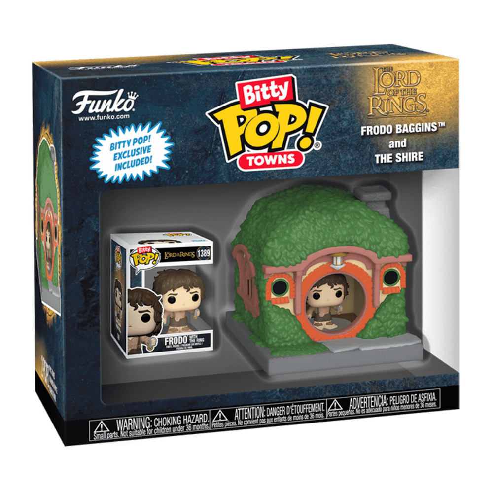 Funko BITTY POP! Town Фродо Беггінс і хатинка - набір ігрових фігурок (83685)