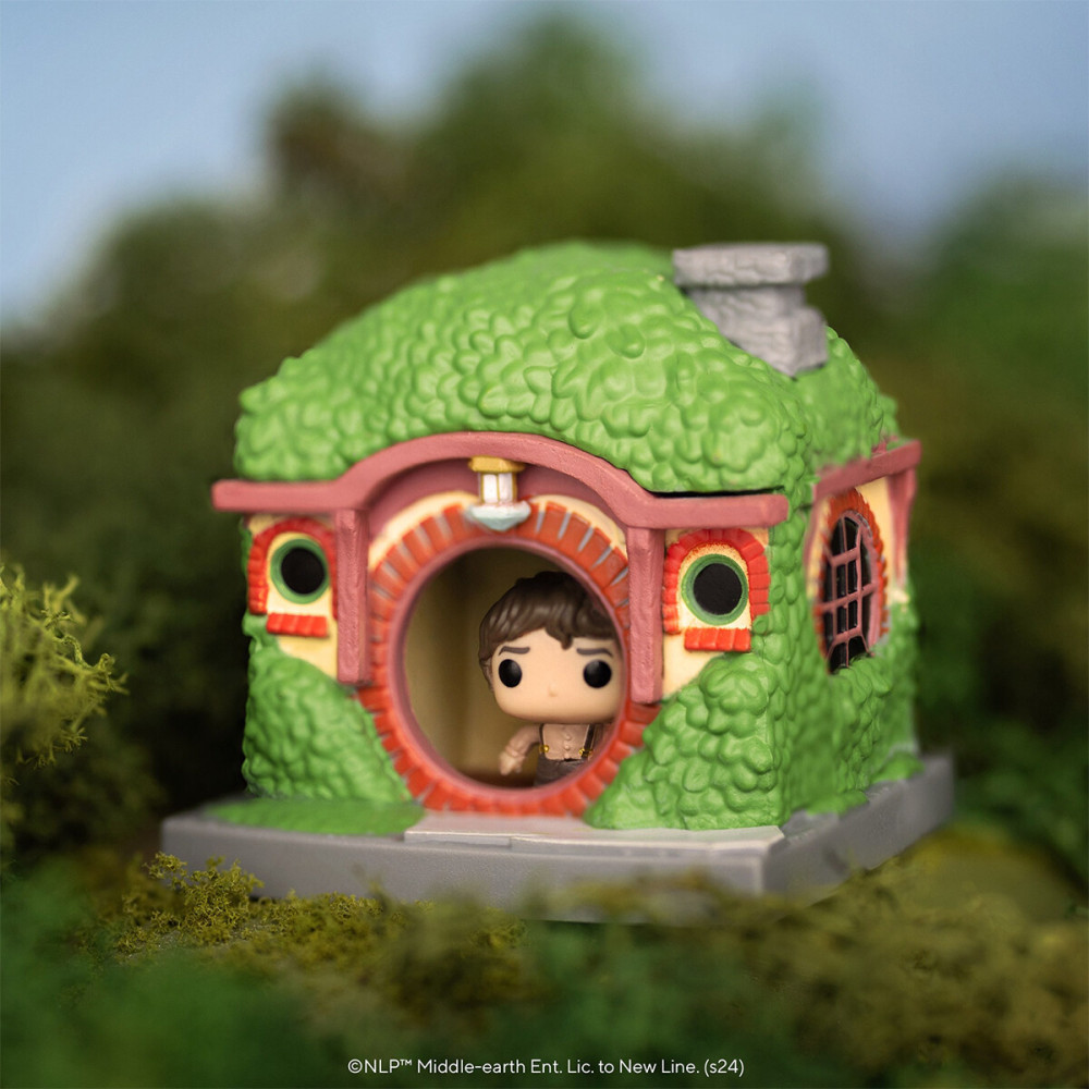 Funko BITTY POP! Town Фродо Беггінс і хатинка - набір ігрових фігурок (83685)