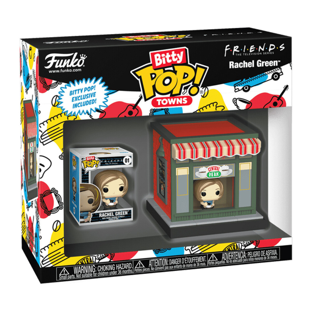 Funko BITTY POP! Town Рейчел у кав'ярні Central Perk - набір ігрових фігурок (83689)