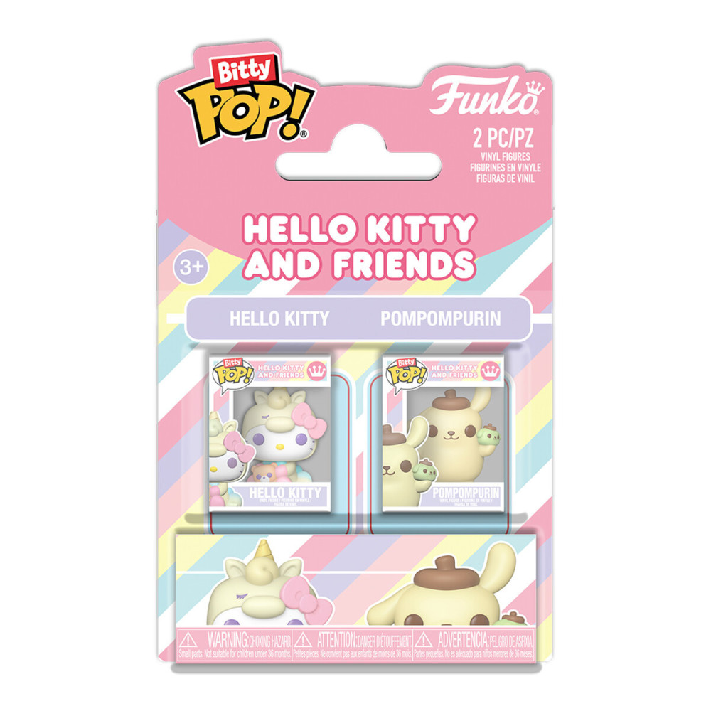 Funko BITTY POP! Sanrio Хелоу Кітті та Помпомпурін - набір ігрових фігурок (94212)