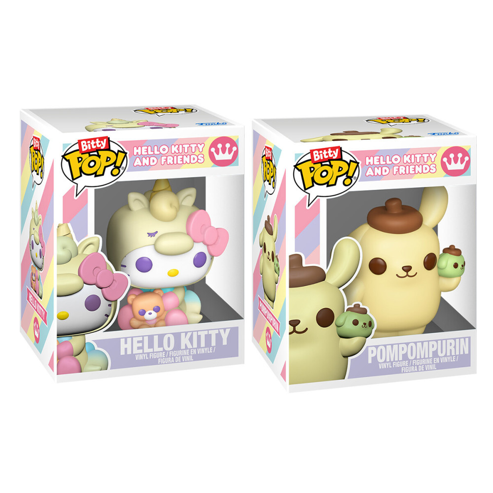 Funko BITTY POP! Sanrio Хелоу Кітті та Помпомпурін - набір ігрових фігурок (94212)