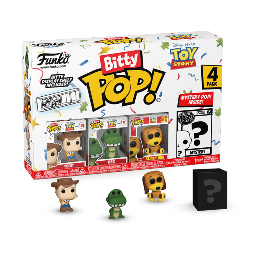 Funko BITTY POP! Історія іграшок Вуді - набір ігрових фігурок (73042)