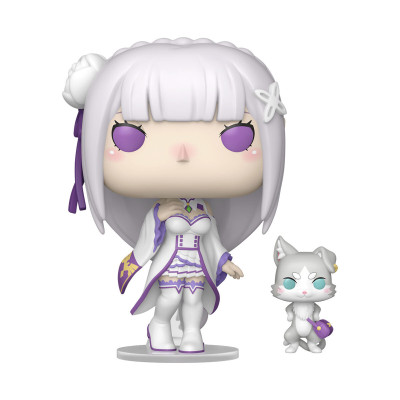 Funko POP! Re:ZERO Емілія з Паком - набір ігрових фігурок (86515)