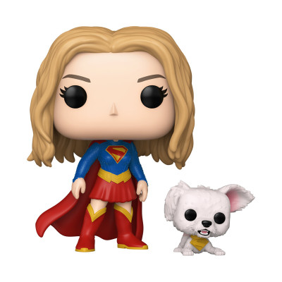 Funko POP! Суперґьорл і Крипто Суперпес - набір ігрових фігурок (90801)