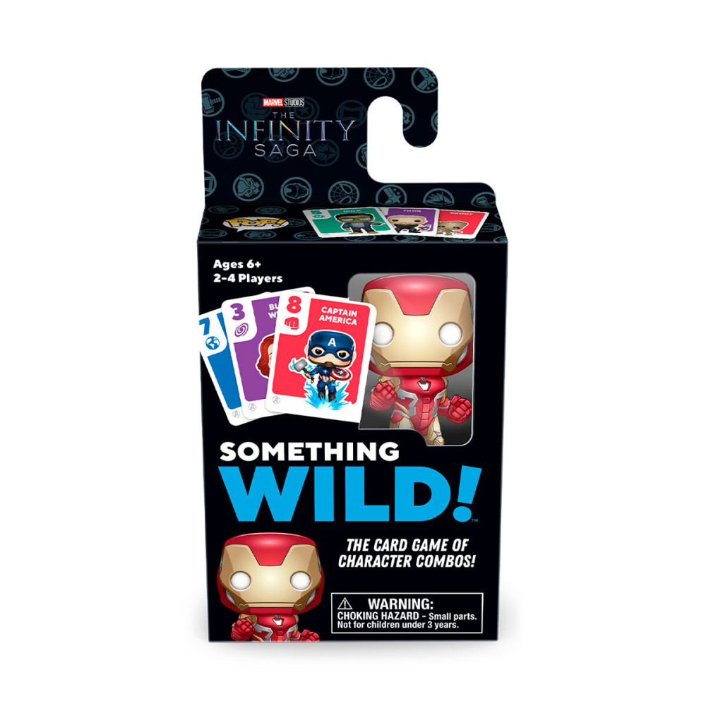 Funko Something Wild! Війна нескінченності Залізна Людина - настільна гра з картками (60495)