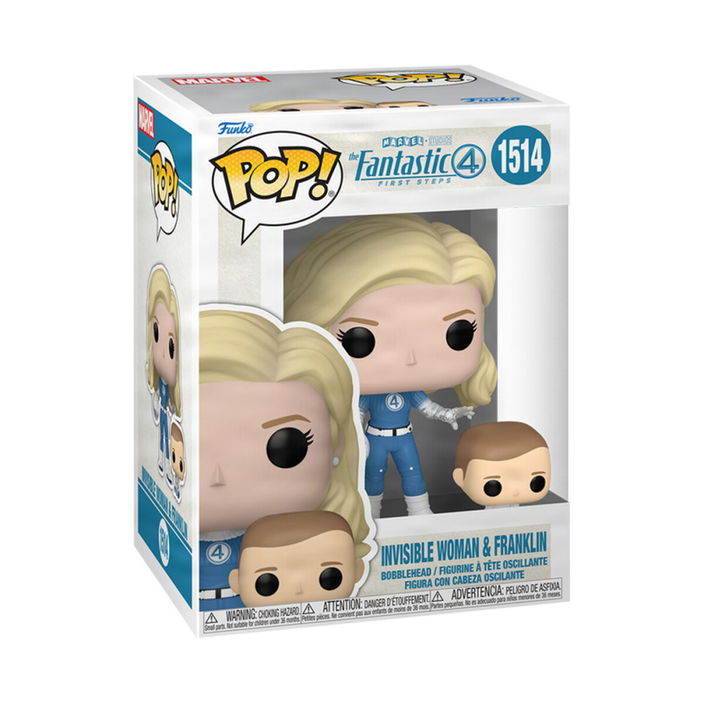 Funko POP! Фантастична 4 Невидима Жінка й Франклін - набір ігрових фігурок (83583) Funko POP! Фантастична 4 Невидима Жінка й Франклін - набір ігрових фігурок (83583)
