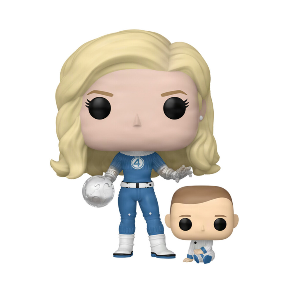 Funko POP! Фантастична 4 Невидима Жінка й Франклін - набір ігрових фігурок (83583)