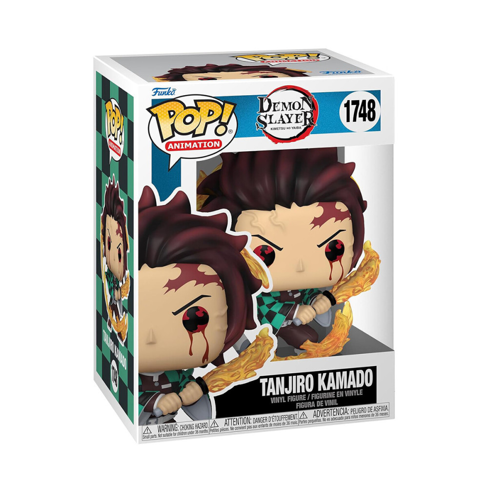 Funko POP! Вбивця демонів Танджіро та Дихання Сонця - ігрова фігурка (80334F)