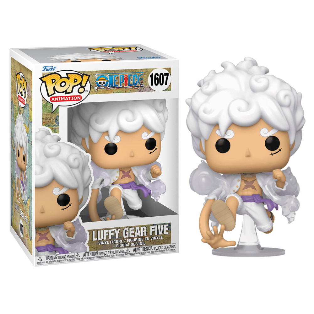 Funko POP! Великий куш Луффі в білому (w/CH) - ігрова фігурка (79321)