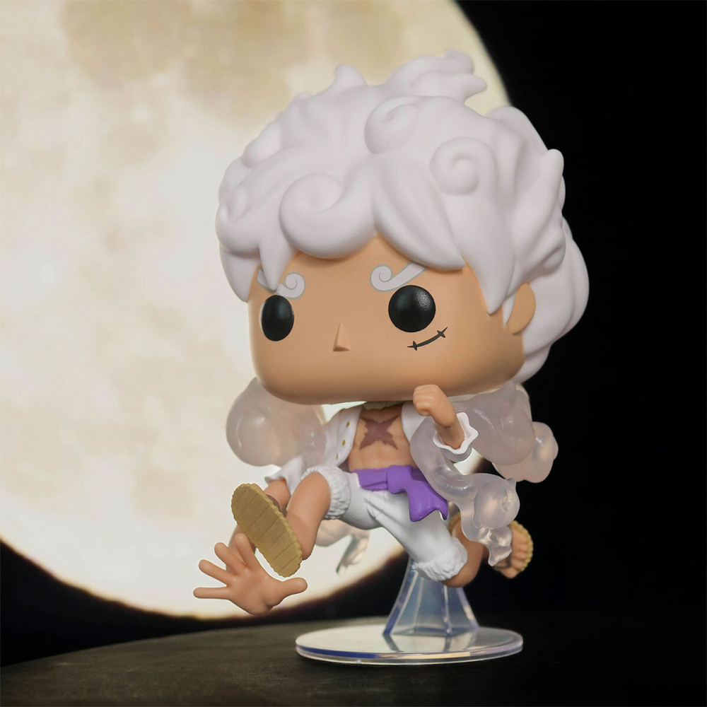 Funko POP! Великий куш Луффі в білому (w/CH) - ігрова фігурка (79321)