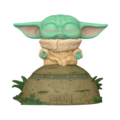 Funko POP! Deluxe Мандалорец Малыш использует Силу - игровая фигурка со светом и звуком (58390)