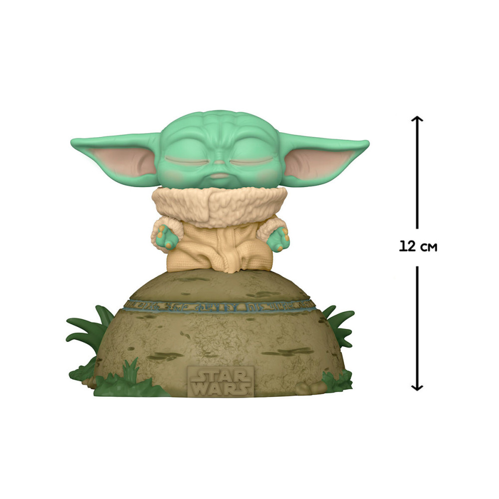Funko POP! Deluxe Мандалорець Малюк використовує Силу - ігрова фігурка зі світлом і звуком (58390)
