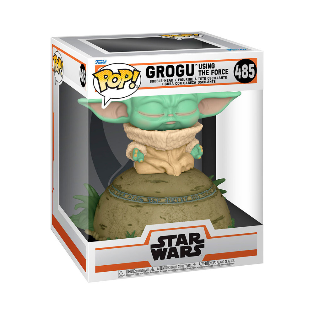 Funko POP! Deluxe Мандалорець Малюк використовує Силу - ігрова фігурка зі світлом і звуком (58390)