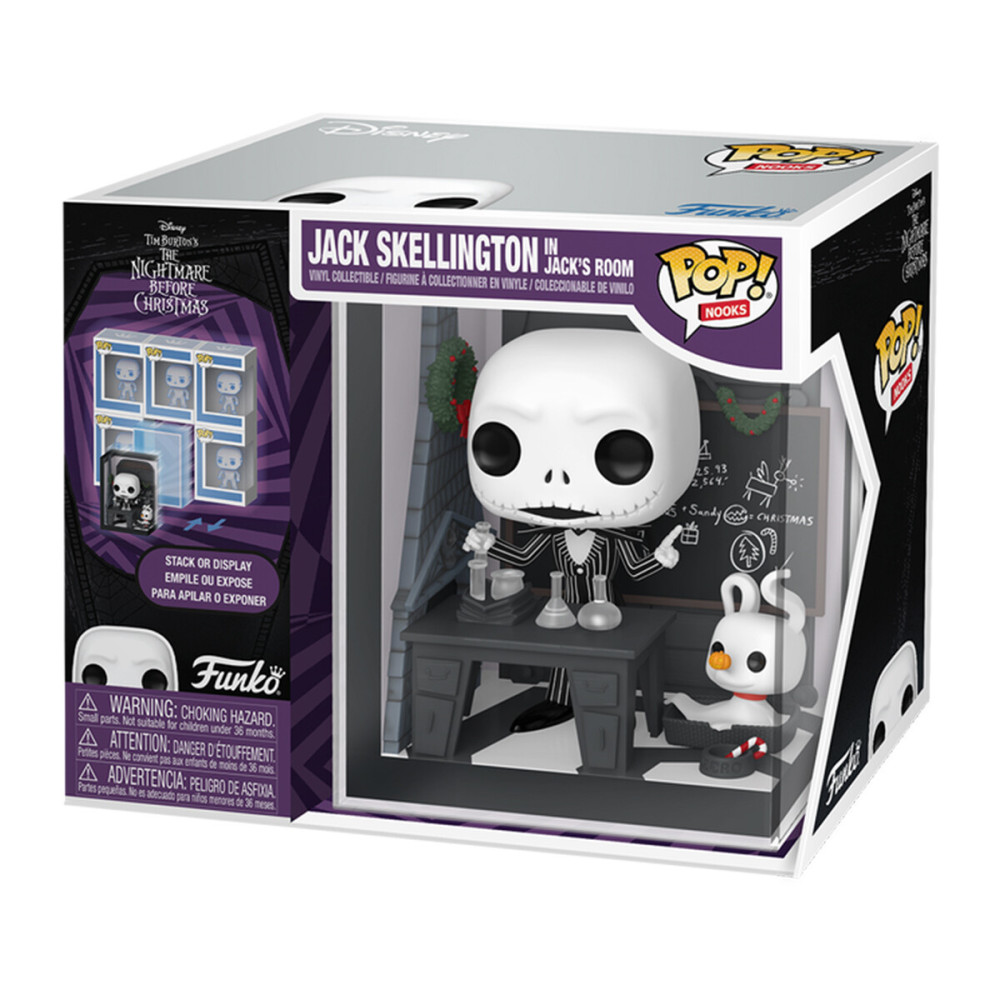 Funko POP! Nooks Жах перед Різдвом Кімната Джека Скеллінгтона - ігрова фігурка (90377)