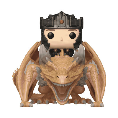 Funko POP! Rides Дом Дракона 4 сезон Эйгон Таргариен и Солнцежар - игровая фигурка (83460)