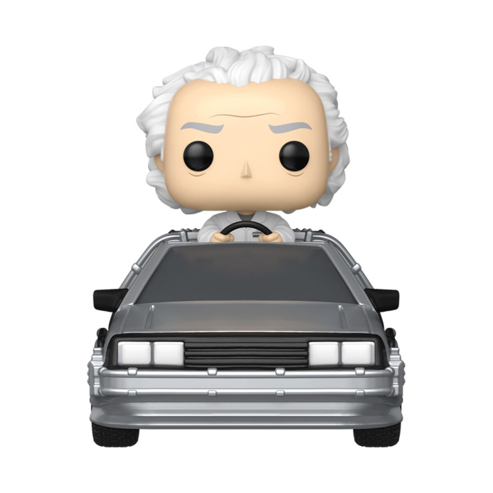 Funko POP! Rides Назад у майбутнє Док у машині часу - ігрова фігурка (86449)