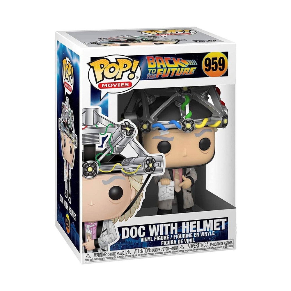 Funko POP! Назад у майбутнє Док у шоломі - ігрова фігурка (46914) Funko POP! Назад у майбутнє Док у шоломі - ігрова фігурка (46914)