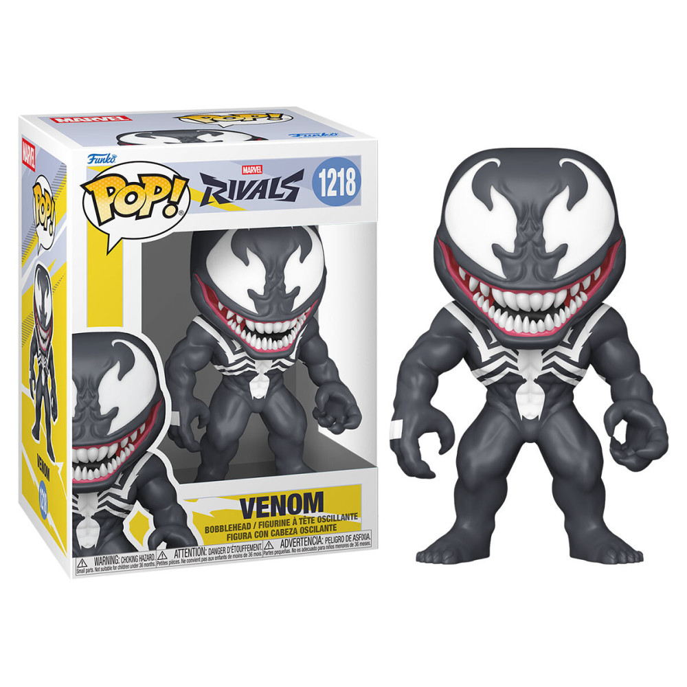 Funko POP! Marvel Rivals Веном (W/CH) - ігрова фігурка (90849) Funko POP! Marvel Rivals Веном (W/CH) - ігрова фігурка (90849)