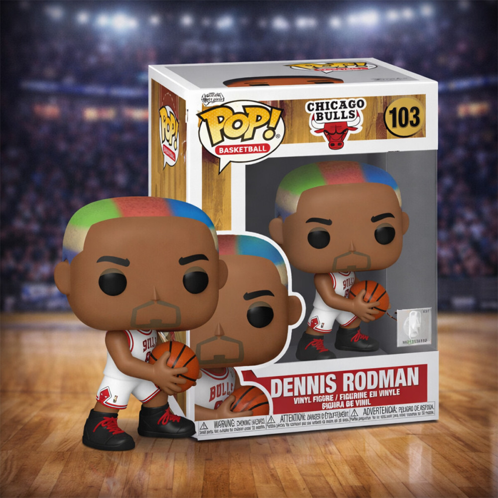 Funko POP! NBA Chicago Bulls Денніс Родман - ігрова фігурка (55216) Funko POP! NBA Chicago Bulls Денніс Родман - ігрова фігурка (55216)