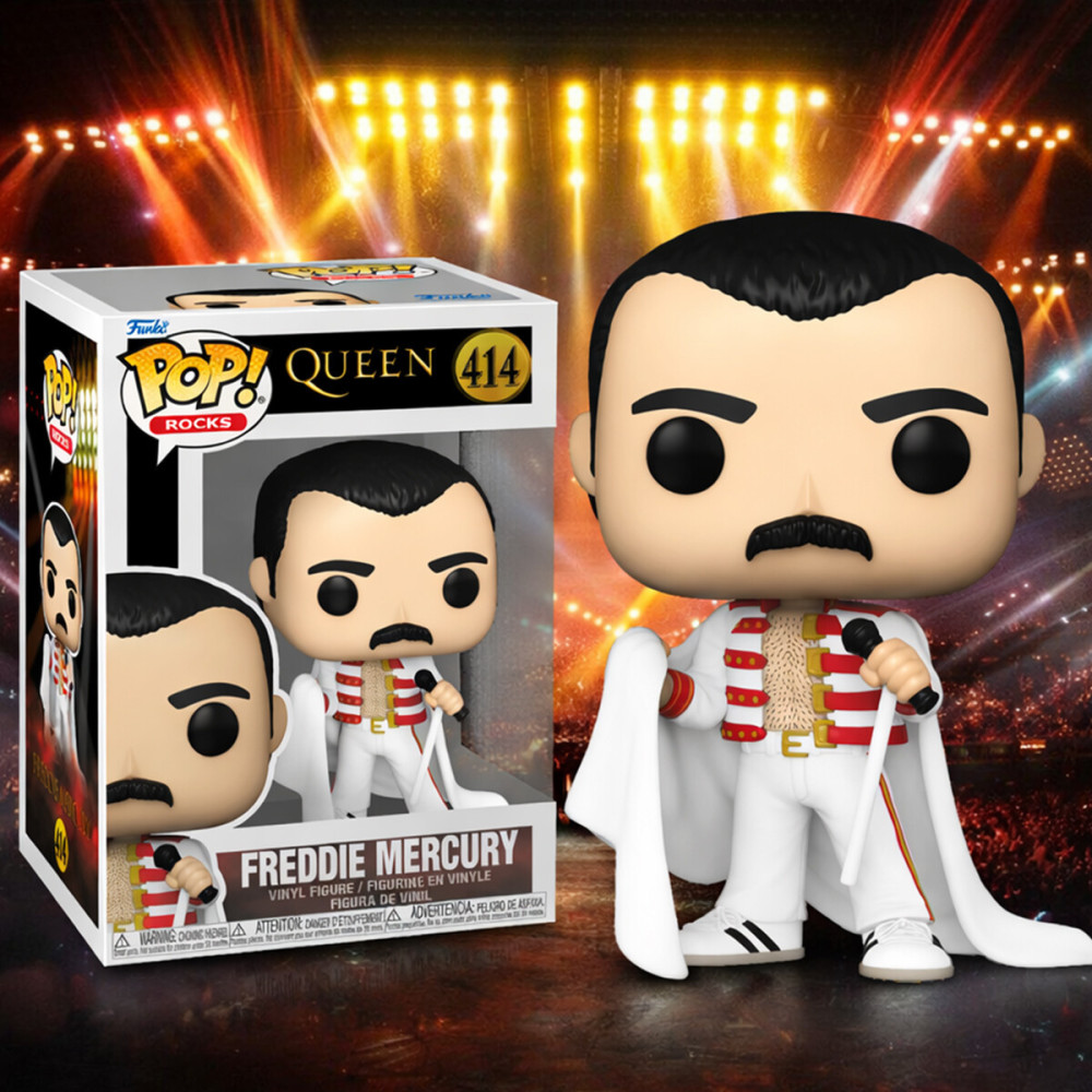 Funko POP! Queen Фредді Мерк'юрі в турне - ігрова фігурка (75374)