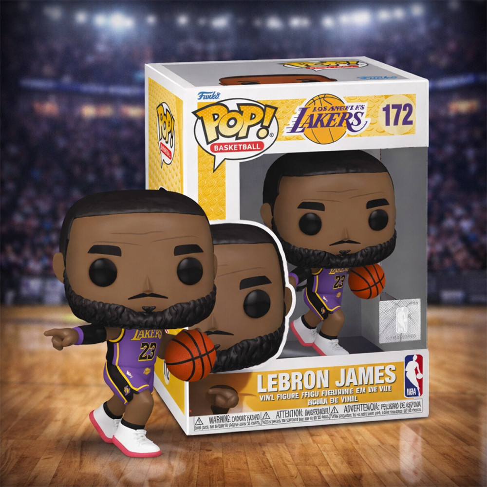 Funko POP! NBA Los Angeles Lakers Леброн Джеймс - ігрова фігурка (75117)