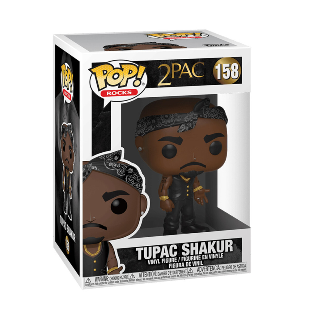 Funko POP! Rocks Тупак Шакур з банданою - ігрова фігурка (45432)