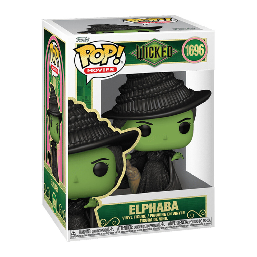 Funko POP! Wicked: Чародійка Ельфаба - ігрова фігурка (79747) Funko POP! Wicked: Чародійка Ельфаба - ігрова фігурка (79747)