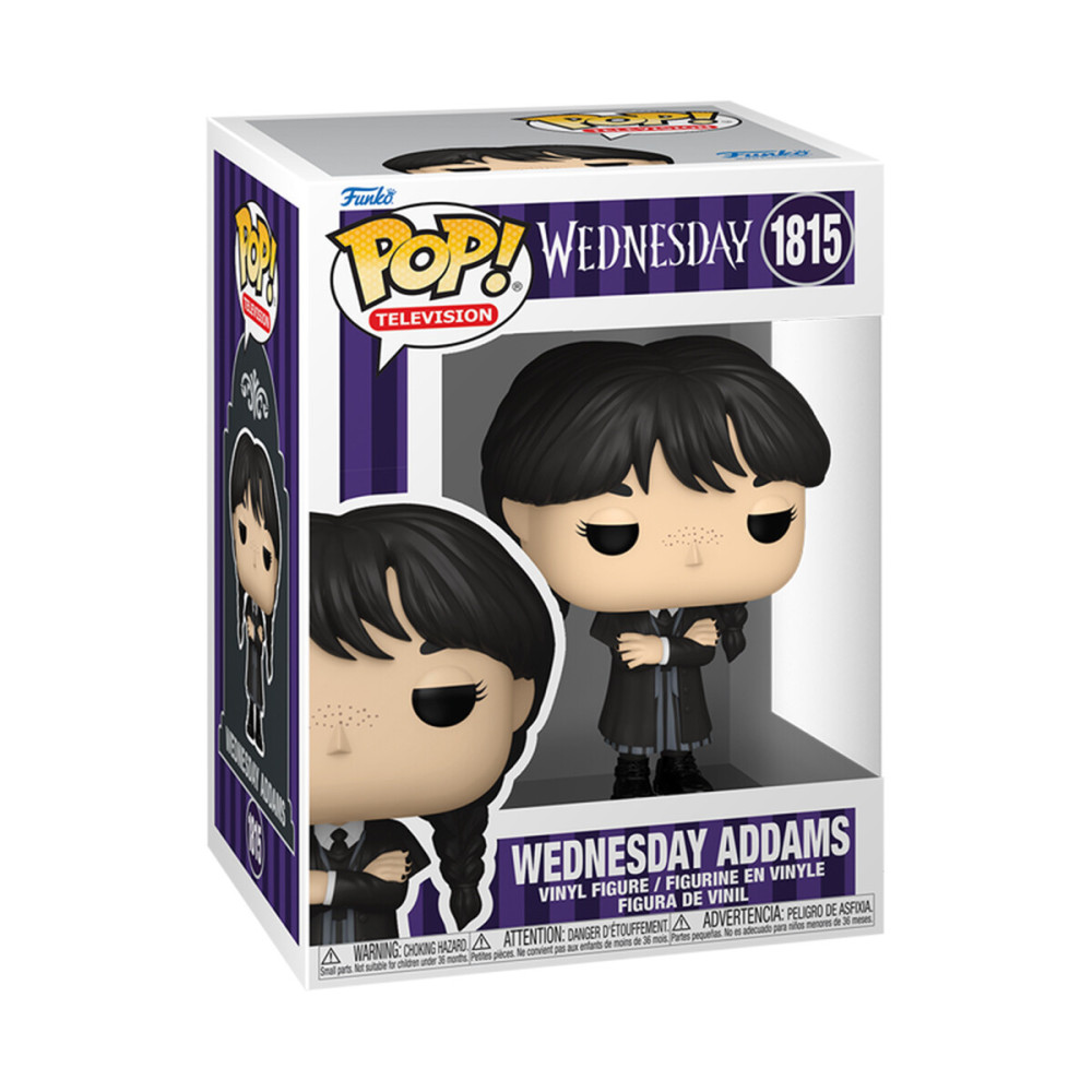 Funko POP! Венздей Венздей Аддамс (чорне пальто) - ігрова фігурка (86679)