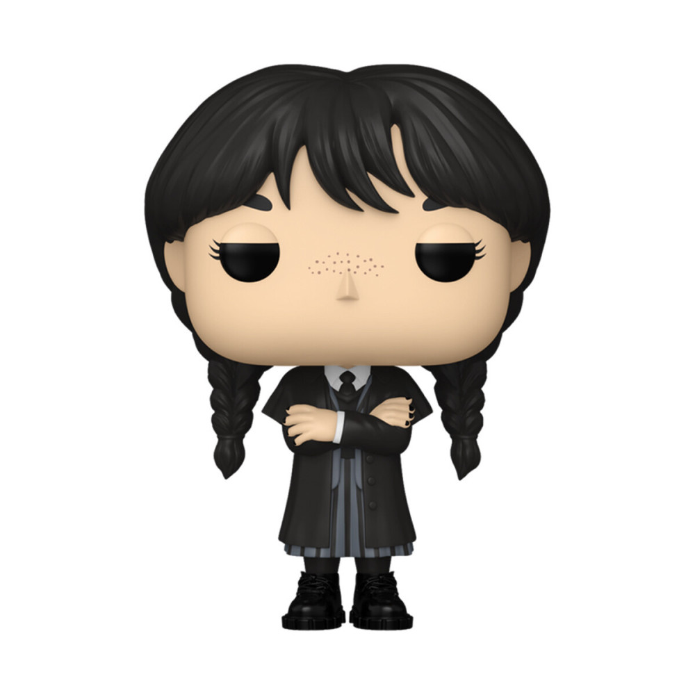 Funko POP! Венздей Венздей Аддамс (чорне пальто) - ігрова фігурка (86679)