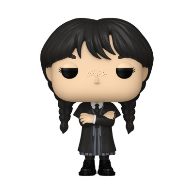 Funko POP! Уэнсдэй Уэнсдэй Аддамс (черное пальто) - игровая фигурка (86679)