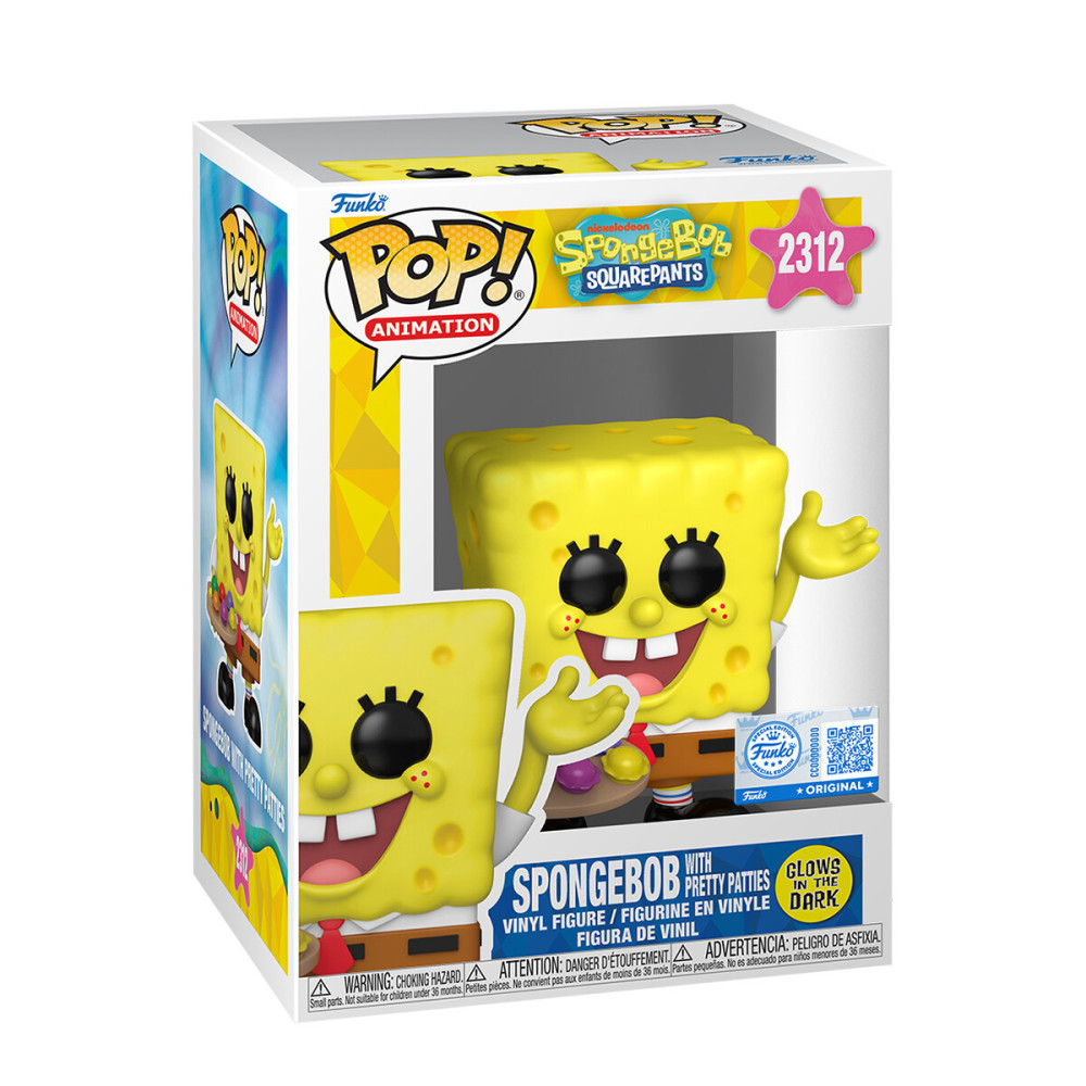 Funko POP! Губка Боб Квадратні Штани Губка Боб з крабсбургерами GW - ігрова фігурка (92009)